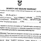 In 2017, police showed up with a search warrant looking for a stolen HP laptop